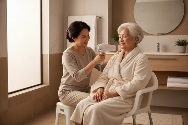 Ergonomics in the Bathroom: Bathing Without the Backache