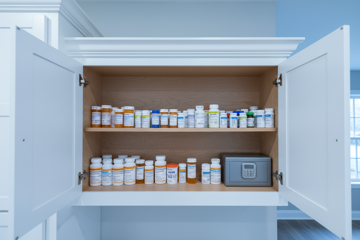 Safe Storage: Why the Bathroom Cabinet is the Worst Place for Pills