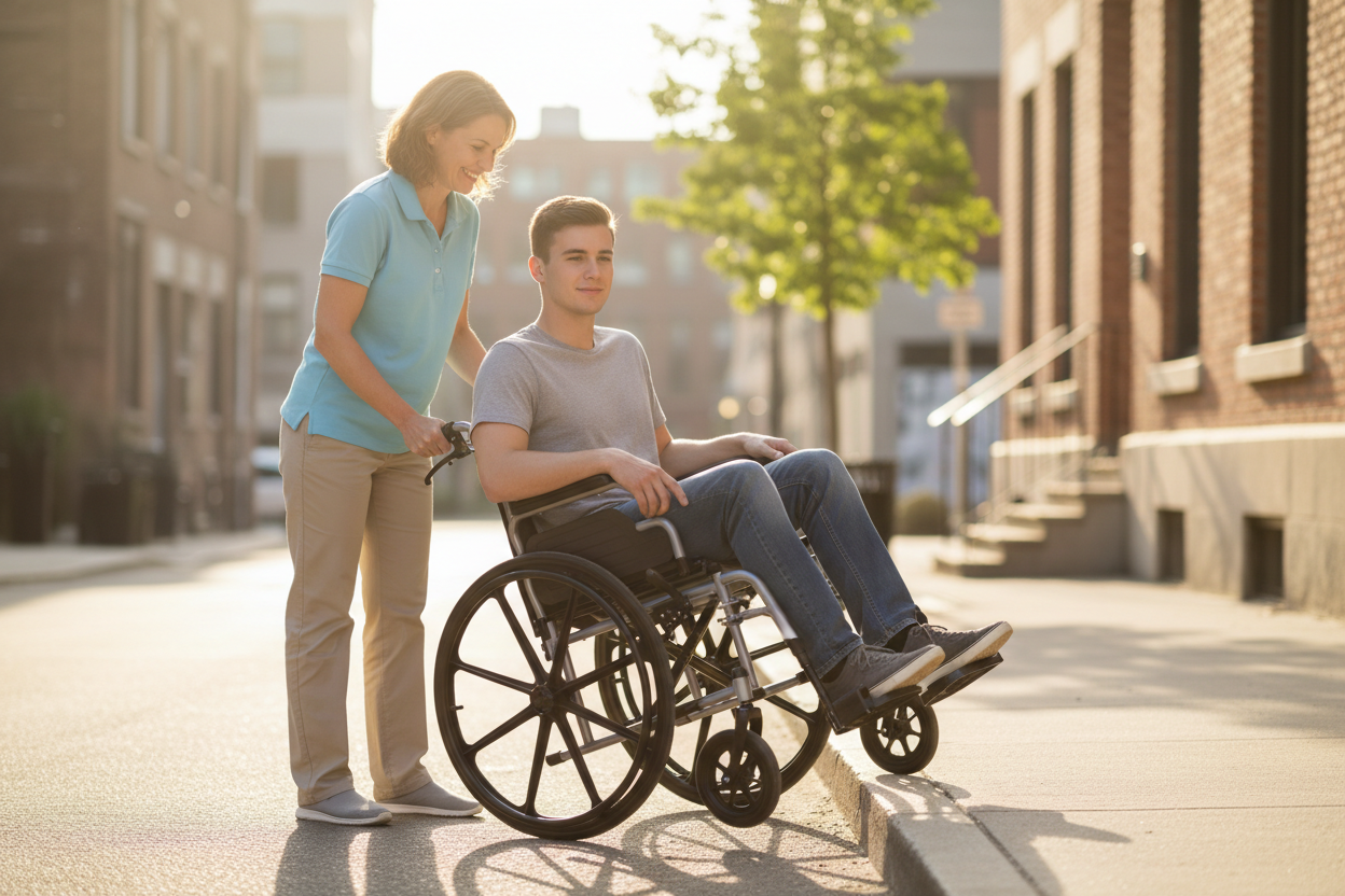 Navigating the World: Curbs, Ramps, and Uneven Terrain