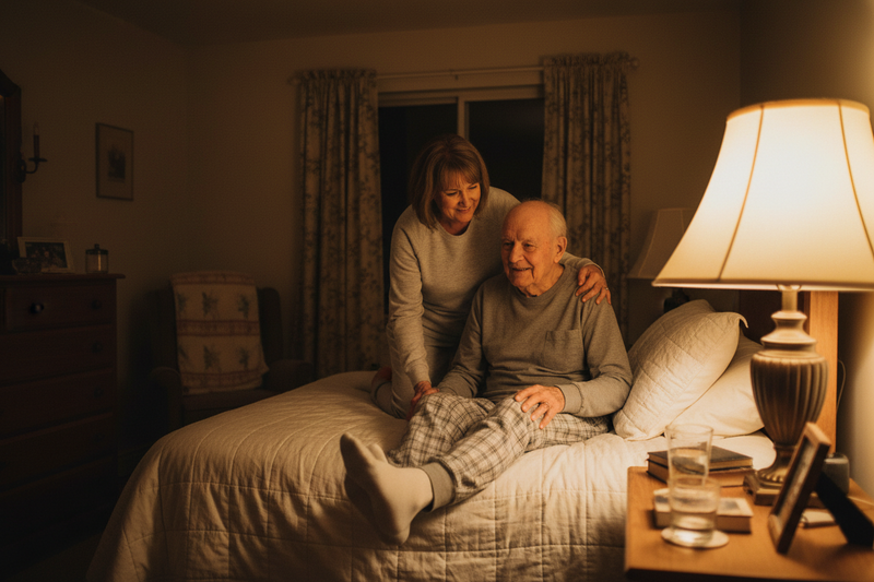 Establishing a Soothing Bedtime Routine for Elderly Loved Ones