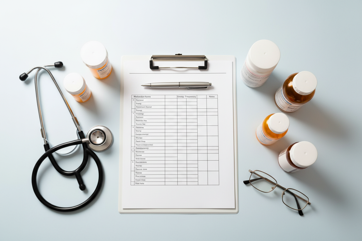 The Master List: How to Keep Medication Records for Emergencies