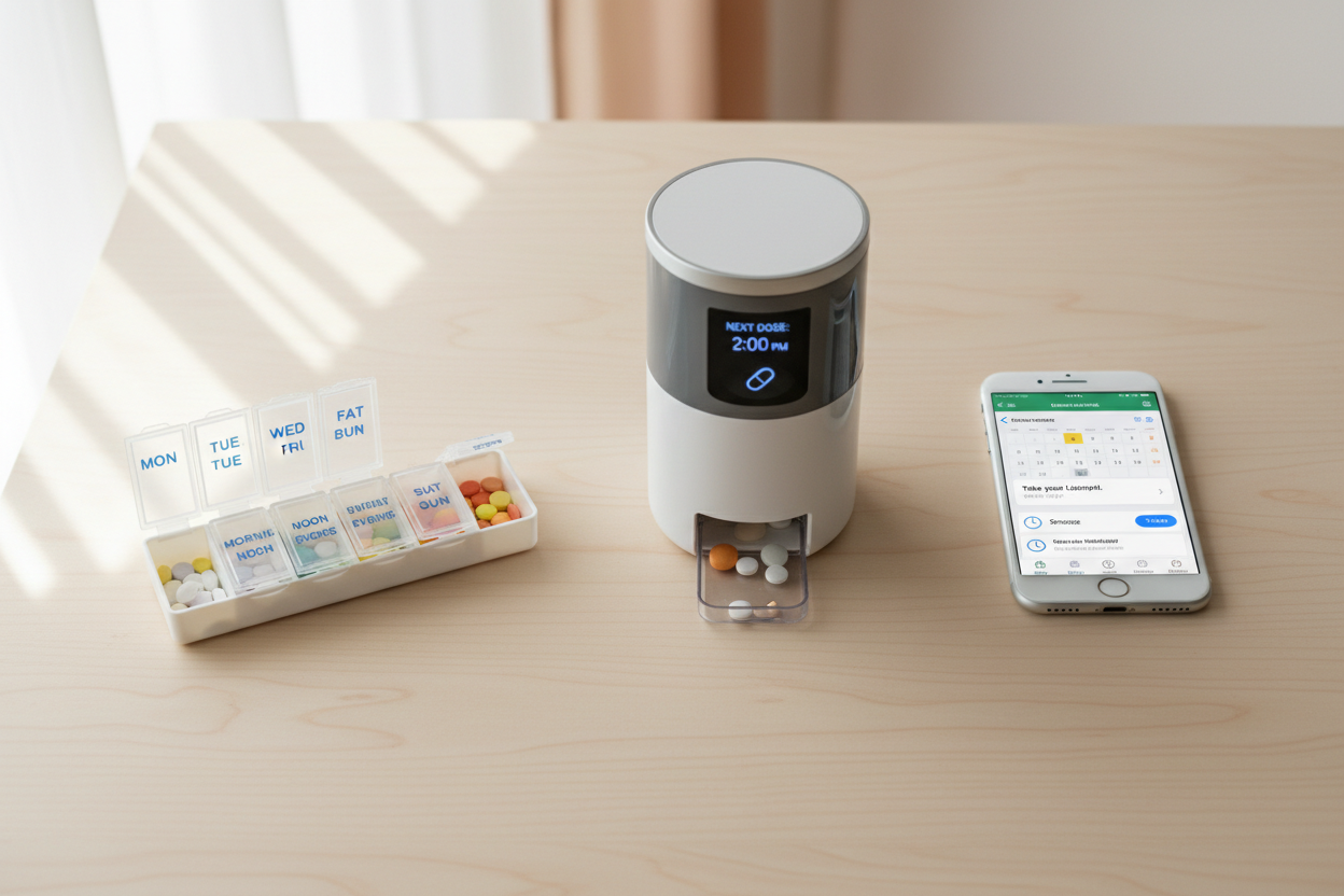 Tech to the Rescue: Physical and Digital Tools for Pill Management