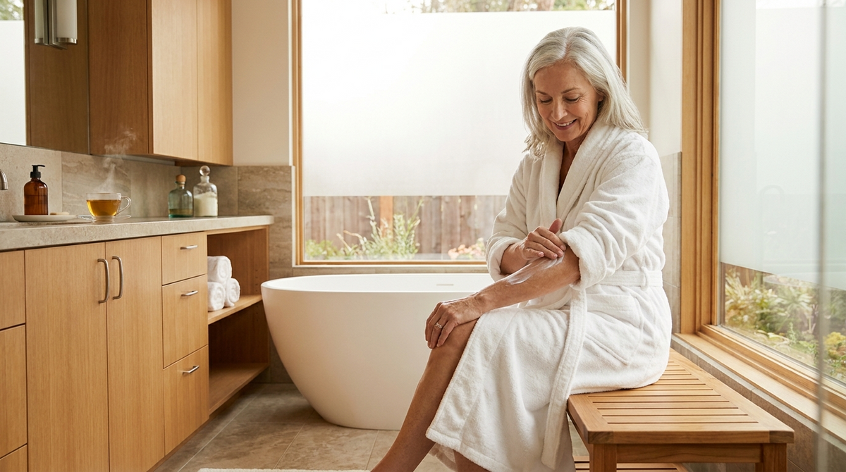 Bathing Without Drying Out: Adjusting Routines for Aging Skin