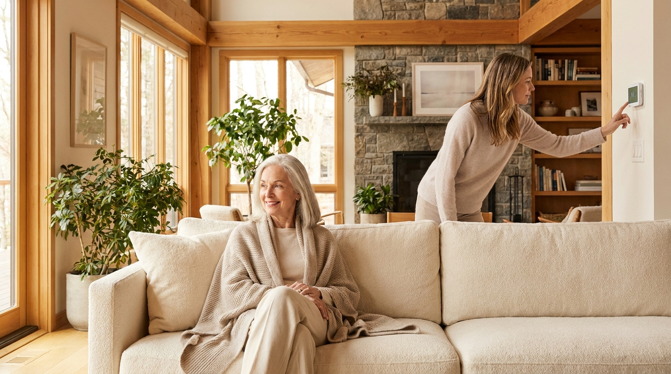 Temperature Regulation: Why Seniors Feel Cold When You Don't
