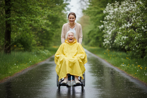 Weathering the Elements: Wheelchair Safety in Rain and Snow
