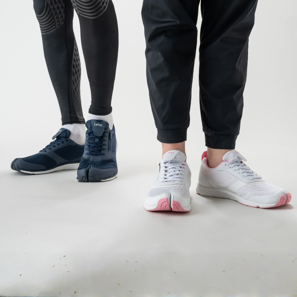 LMXA Lafeet Adaptive Tabi Walking Shoes – Split-Toe Stability for Improved Gait & Fall Prevention