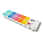 LMXA Smart Audio-Alert Medication Manager – Programmable 7-Day & 14-Day Reminder Series