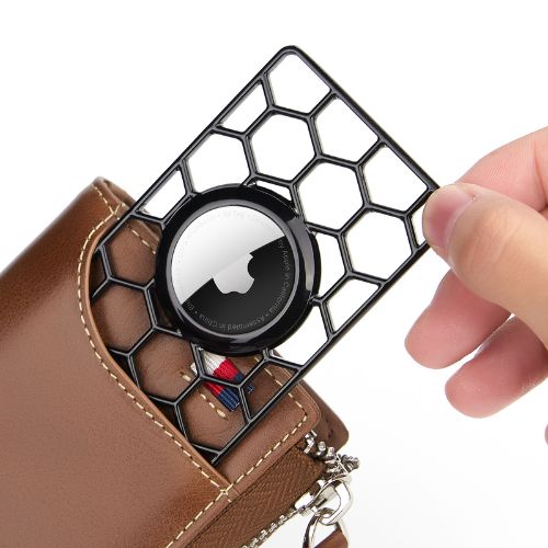LMXA discreet AirTag wallet card holder