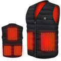 LMXA battery-heated softshell vest