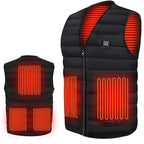 LMXA battery-heated softshell vest