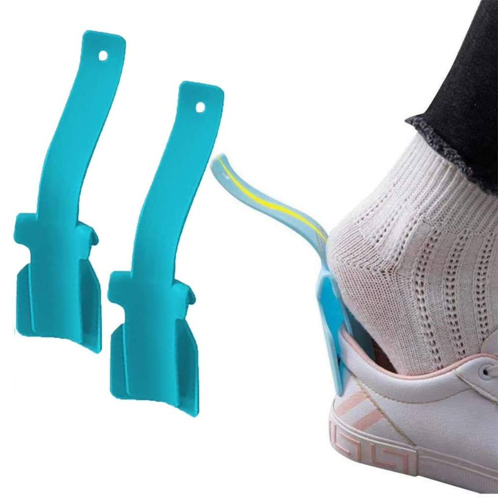 LMXA ergonomic curved shoe horn for seniors