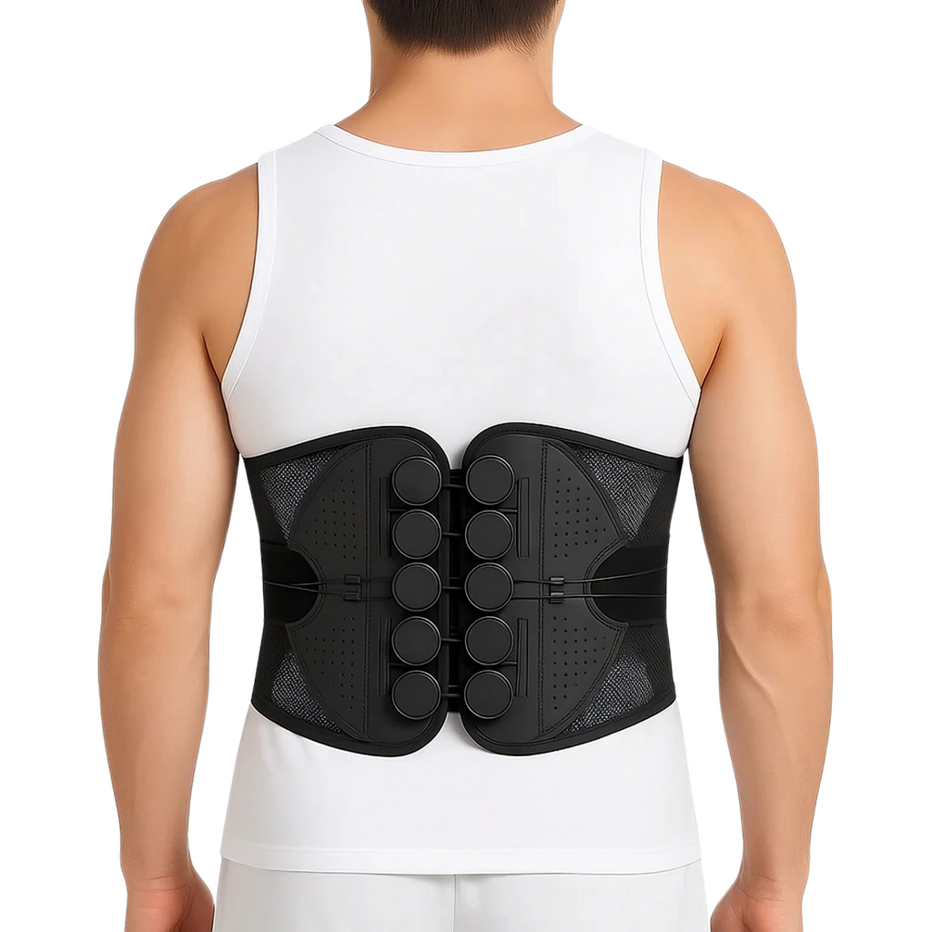 LMXA adjustable lumbar support waist brace