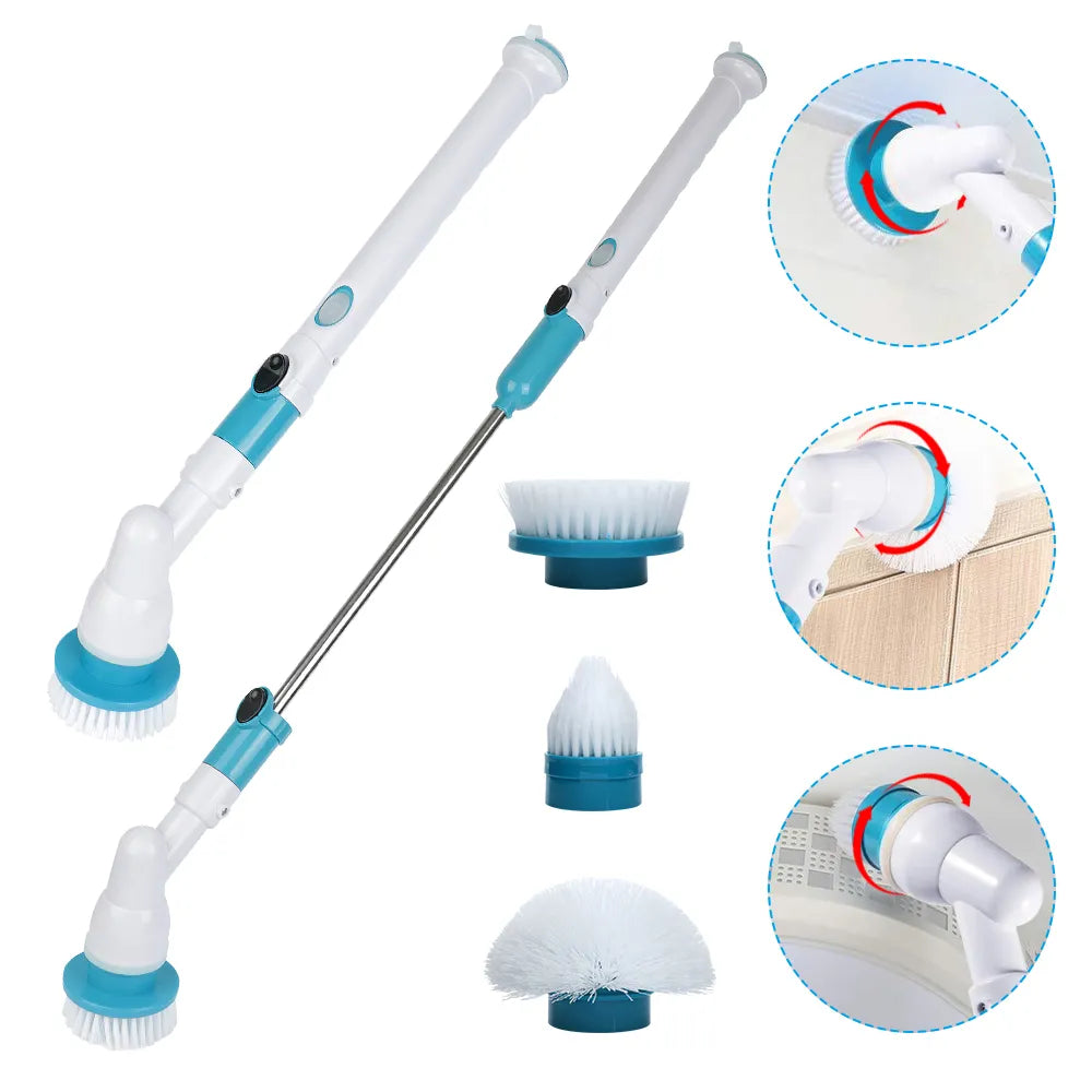 LMXA cordless electric power scrubber brush
