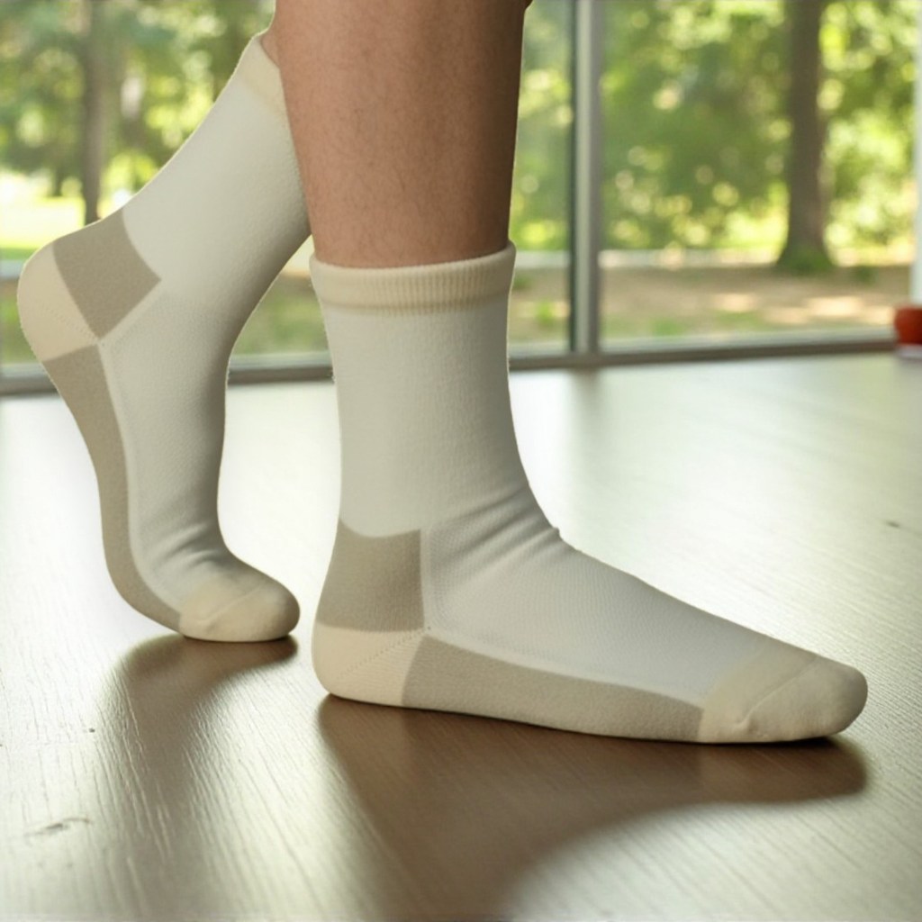 LMXA Stratus Soothe Socks, non-binding pair for edema and sensitive feet