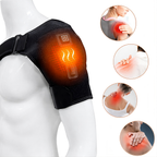 LMXA USB heated shoulder brace for rotator cuff support