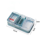 LMXA Japan Imakara Elite Pill Organizer Series – Moisture-Proof & UV-Shielded (7-Day & 4-Compartment Editions)