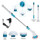 LMXA Hydro-Spin Pro Electric Brush – Cordless Motorized Power Scrubber, Arthritis-Friendly Sink and Bathroom Cleaner with High-Torque Rotating Head for Independent Seniors