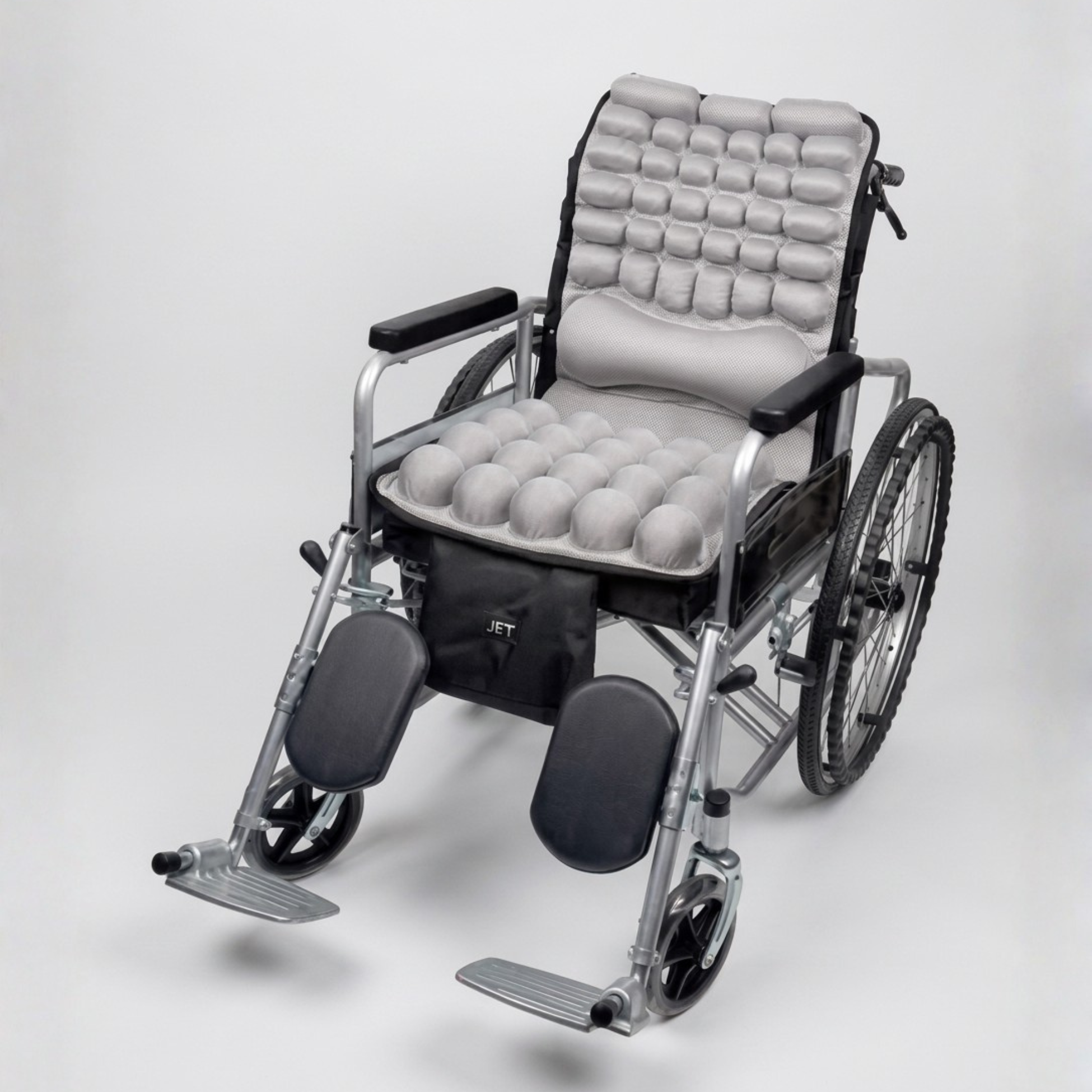 LMXA AeroLift Pro+ orthopedic wheelchair cushion with lumbar support