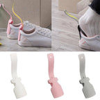 LMXA Smart-Glide Contour Shoe Horn (2-Pack) – Heavy-Duty Curved Ergonomic Shoe Lifter Aid, Travel-Size Non-Slip Dressing Helper for Independent Seniors, Limited Mobility, and Back Strain Relief