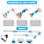 LMXA Hydro-Spin Pro Electric Brush – Cordless Motorized Power Scrubber, Arthritis-Friendly Sink and Bathroom Cleaner with High-Torque Rotating Head for Independent Seniors