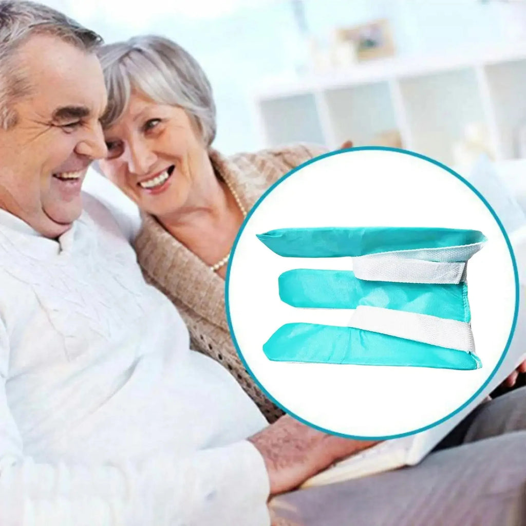 LMXA Smart-Glide 穿襪輔助器 – 彈性獨立穿衣輔助工具，附易握延長帶和無摩擦尼龍核心