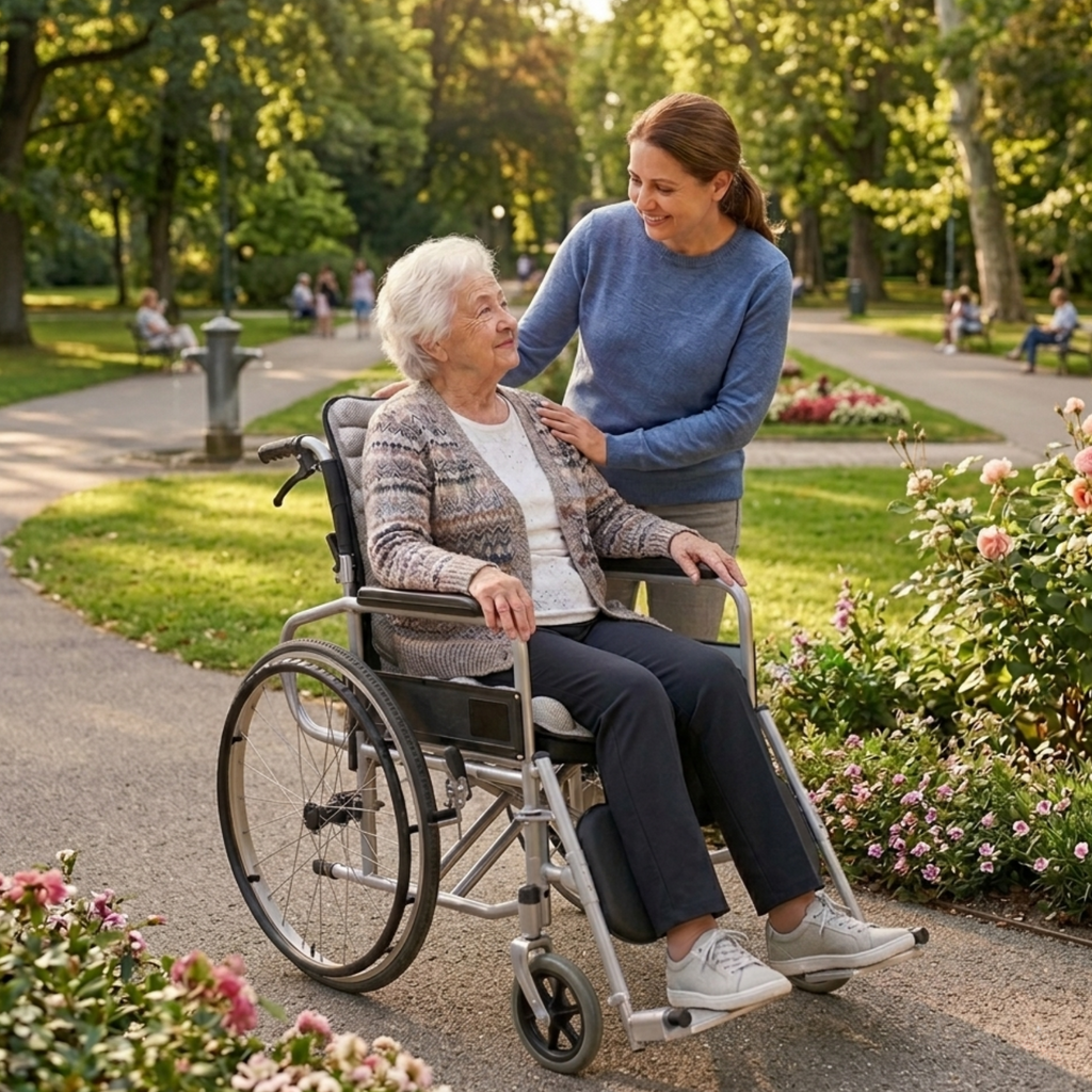 LMXA AeroLift Pro+ Integrated Orthopedic Wheelchair System – Silver-Ion Bio-Tech with Dedicated Lumbar Support & Dual-Pump Technology
