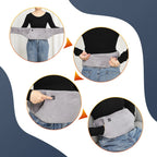 LMXA Velvet-Sooth Electric Heating Waist Belt – 2-in-1 USB Powered Heat Therapy Wrap & Hand Warmer Pocket for Period Cramps, Back Pain, and Joint Stiffness