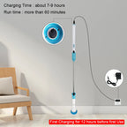 LMXA Hydro-Spin Pro Electric Brush – Cordless Motorized Power Scrubber, Arthritis-Friendly Sink and Bathroom Cleaner with High-Torque Rotating Head for Independent Seniors