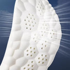 LMXA 4D Cloud-Stride Shock-Absorbing Insoles – Orthopedic Arch Support Shoe Inserts, Anti-Fatigue PU Cushioning for Plantar Fasciitis, Heel Pain, and Arthritis Relief in Independent Seniors