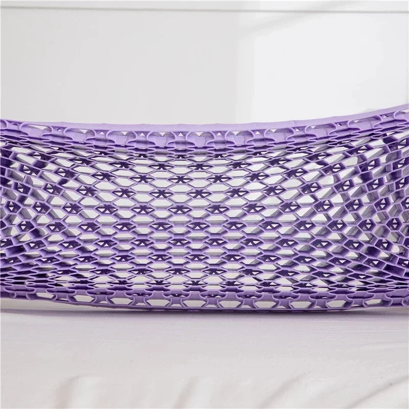 LMXA Somna-Grid Orthopedic TPE Neck Pillow – Breathable Honeycomb Cervical Support Cushion, Dual-Height Anti-Stiffness Pillow, Washable and Hypoallergenic for Independent Seniors