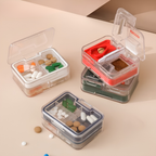 LMXA Japan Imakara Elite Pill Organizer Series – Moisture-Proof & UV-Shielded (7-Day & 4-Compartment Editions)