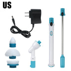 LMXA Hydro-Spin Pro Electric Brush – Cordless Motorized Power Scrubber, Arthritis-Friendly Sink and Bathroom Cleaner with High-Torque Rotating Head for Independent Seniors