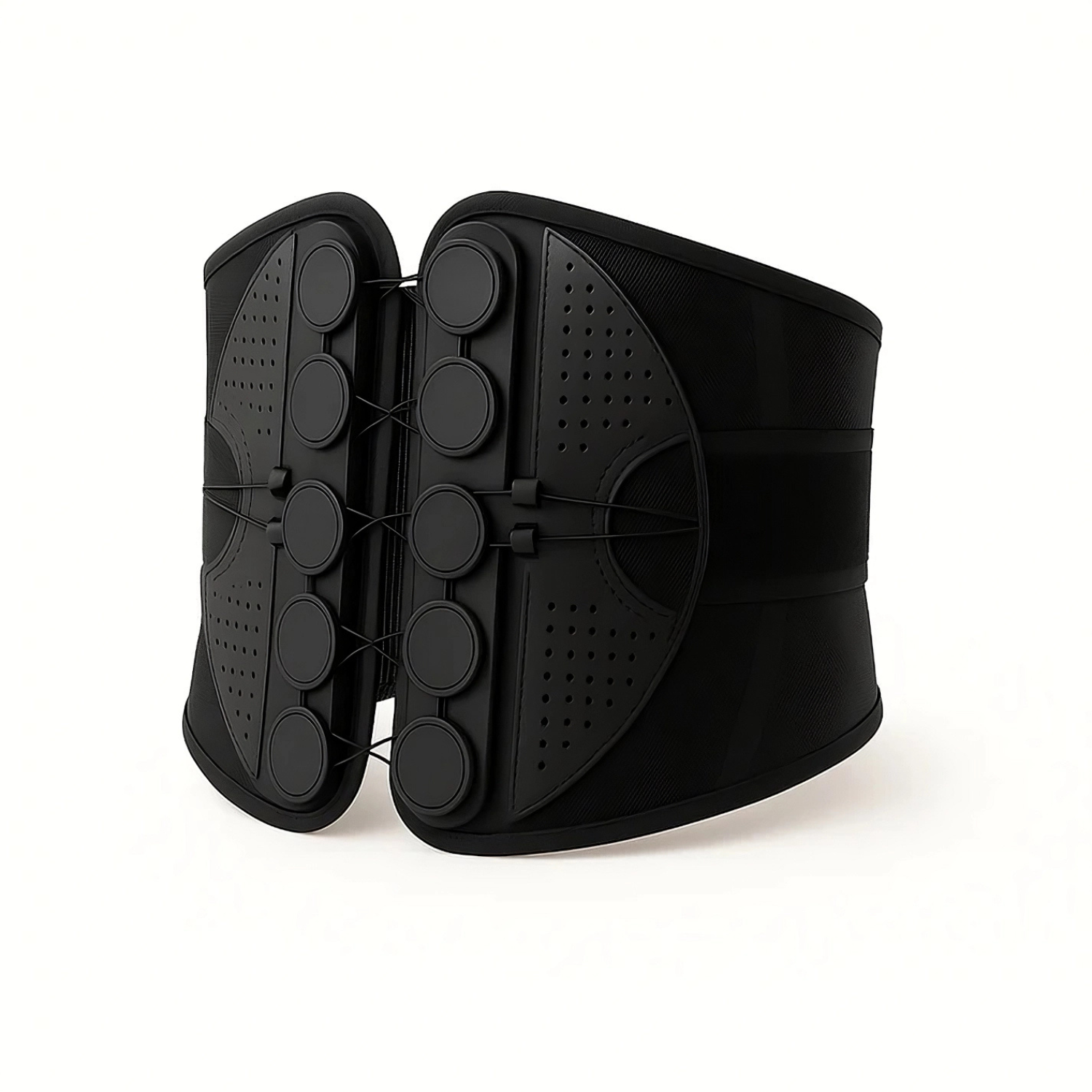 LMXA Ortho-Flex Double-Pull Waist Brace – Adjustable Lumbar Support Belt with Dual-Vector Compression Straps for Posture, Lifting, and Back Pain Relief