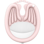 LMXA ComfortWash Inflatable Shampoo Basin in Pink, top view