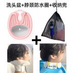 LMXA ComfortWash Inflatable Shampoo Basin accessory kit contents