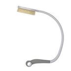 LMXA ReachEase Long Curved Back Shower Brush, side view detail