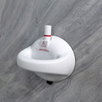 LMXA SteadyGrip No-Drill Suction Bathroom Handle in White