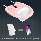 LMXA ComfortWash Inflatable Shampoo Basin, folds down for compact storage