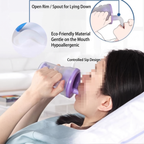 SteadySip Measured-Flow Drinking Cup, mouthpiece and material detail